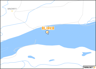 map of Alipka