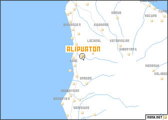 map of Alipuaton