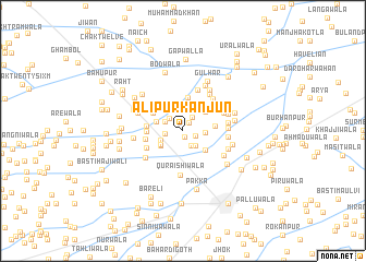 map of Alīpur Kānjun