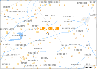 map of Alipur Noon