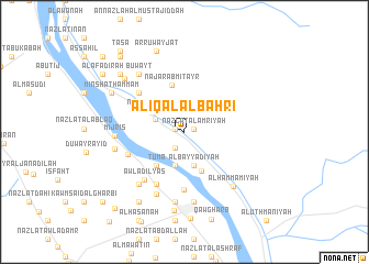 map of Al ‘Iqāl al Baḩrī