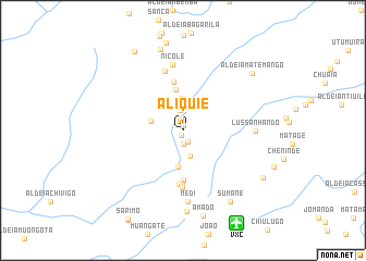 map of Aliquiè