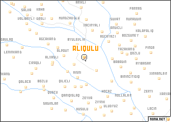 map of Əliqulu