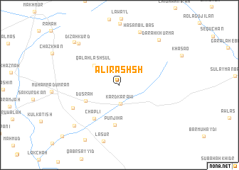 map of ‘Alī Rashsh