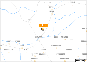 map of Alira