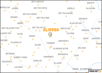 map of Al ‘Irrah