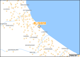 map of ‘Alī Sarā