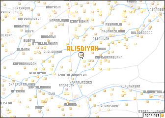 map of Al Isdīyah