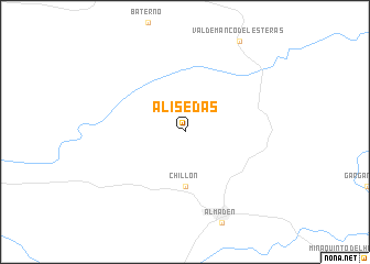 map of Alisedas