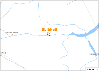 map of Al ‘Ishsh