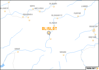 map of Al Islāt