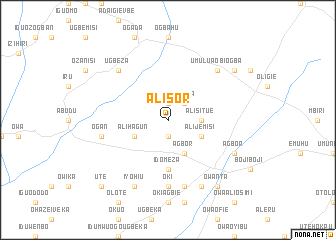 map of Alisor