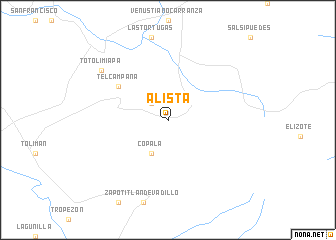 map of Alista