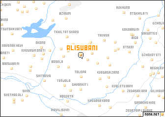 map of Alisubani