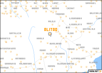 map of Alitao