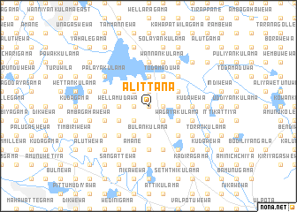 map of Alittana