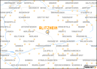 map of Alitzheim