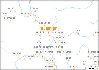 map of Aliuniun