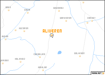 map of Aliveren