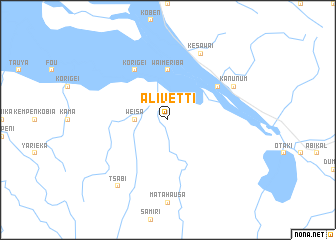 map of Alivetti