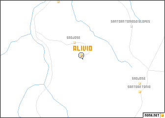 map of Alívio