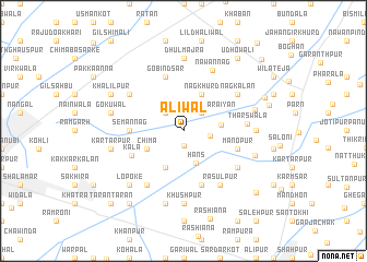 map of Alīwāl