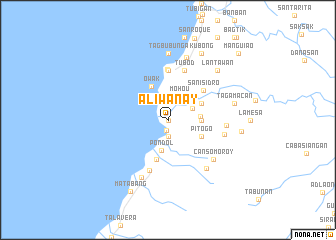 map of Aliwanay