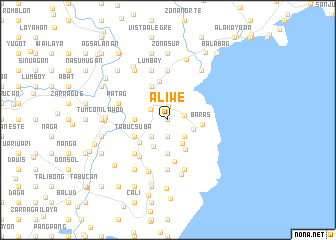 map of Aliwe