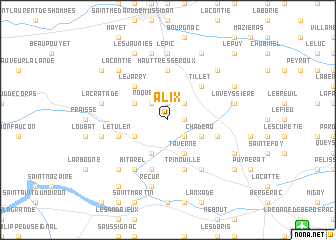 map of Alix