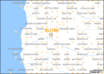 map of ‘Alīyah