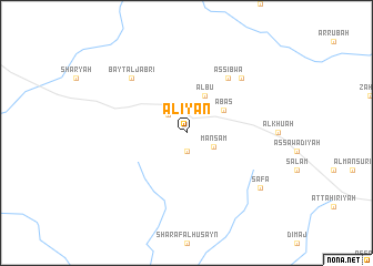 map of Al ‘Iyan
