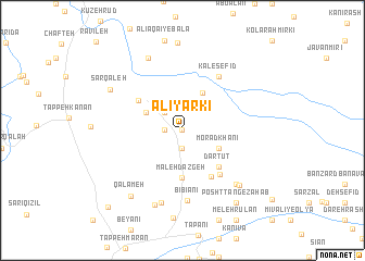 map of ‘Alī Yārkī