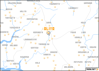map of Aliya