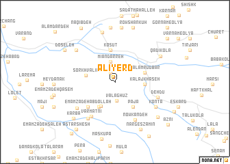 map of Alīyerd