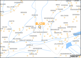 map of Alīzai