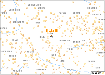 map of Alizai