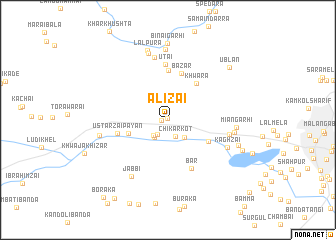 map of Alīzai