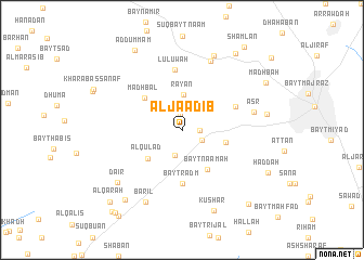 map of Al Ja‘ādib