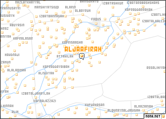 map of Al Ja‘āfirah