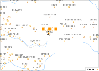 map of Al Jabīn