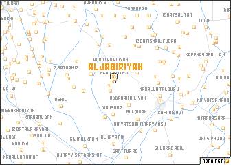 map of Al Jābirīyah
