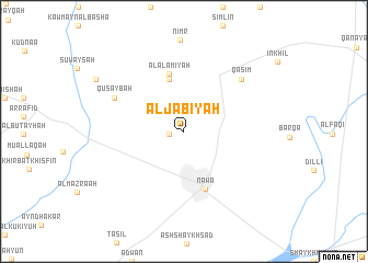 map of Al Jābiyah