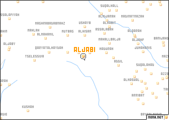 map of Al Jabī