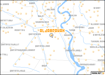map of Al Jabrawah