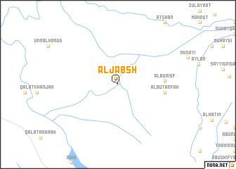 map of Al Jabsh