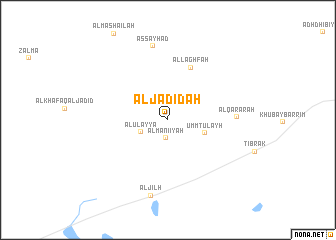 map of Al Jadīdah