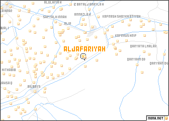 map of Al Ja‘farīyah