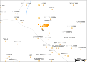 map of Al Jāʼif