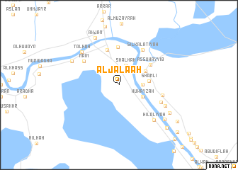 map of Al Jala‘ah