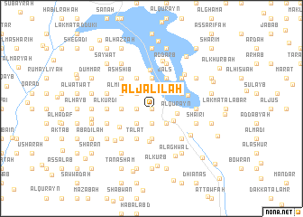 map of Al Jalīlah